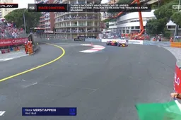 UPDATE | Verstappen Under Investigation wegens achteruitrijden VT1 Monaco