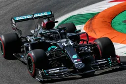 Hamilton: "We have less downforce, so we slide a bit more"