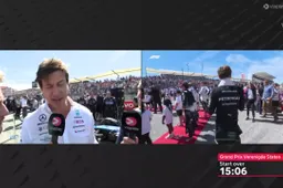Wolff is het niet eens met Hamilton: 'We gaan hier niet winnen'