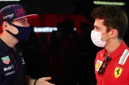 Leclerc geconfronteerd met uitlatingen Verstappen: "Het is zoals het is"
