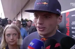 Verstappen bij Sky Sports over zijn crash tijdens VT2 Silverstone