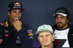 Ricciardo: Alonso hoort vooraan het veld te vechten!