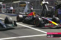 Gevecht tussen Hamilton en Verstappen al begonnen tijdens proefstart