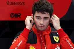 Leclerc considera que Ferrari no está a la altura: "Estamos rezagados"