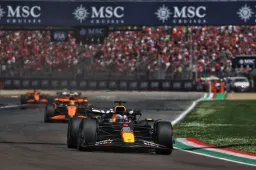Verstappen fends off late attack from Norris to win Imola