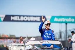 Breaking: Gasly to start at back of the grid!
