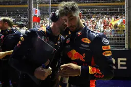 Red Bull: Ricciardo had tijdens de race een versnellingsbakprobleem