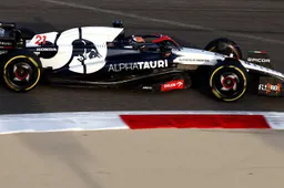 AlphaTauri más productivo en el segundo día de test de F1, Mercedes se queda atrás