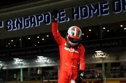 Leclerc thought he "lost the car" during pole-setting lap in Singapore