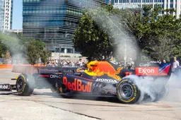 Red Bull warmt alvast op voor GP Amerika met demo in Dallas