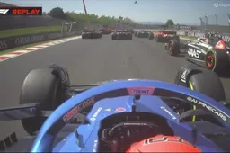 Alpine have nightmare start in Hungary: two DNF's after Zhou locks up