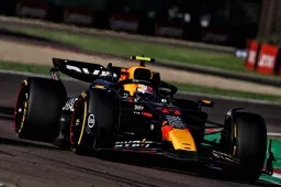 Second red flag caused by Sergio Perez in FP3 at Imola