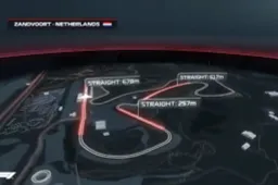 FOM onthult officiële circuitanimatie van Zandvoort voor de DutchGP