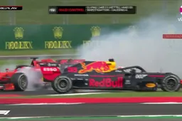 Groot-Brittannië 2019: Gevecht Verstappen en Vettel eindigt in de grindbak