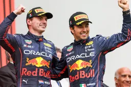 Verstappen en Perez zitten het dichtst bij elkaar van alle coureurs in 2022