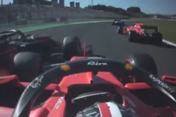 WATCH: On-board with Leclerc as he clashes with Verstappen!