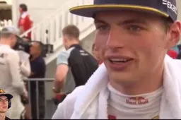 Video: Verstappen dacht dat hij aan het vliegen was