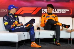 Verstappen disagrees with Norris: 'I must have seen a different weekend'