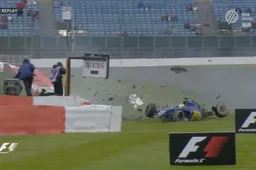 Video: De giga crash van Ericsson in VT3