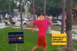 Intussen in het hoofd van Ricciardo…