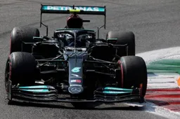 Hamilton loses out after poor start, Bottas wins but Verstappen on pole position