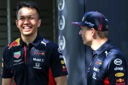 "Verstappen and Albon get into old AlphaTauri so you can test it anyway'