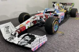 Special McLaren car in honor of Senna on display in Imola