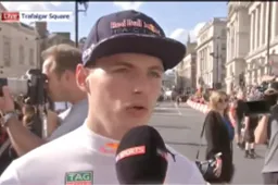 Video: Hoe ervaart Verstappen de demo in London?