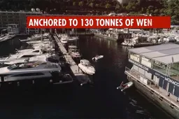 Video: Zo bouwt Red Bull het Energy Station op in Monaco