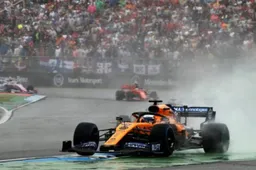 Carlos Sainz congratulates McLaren team after "intense" German Grand Prix