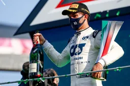 Gasly even terug op voor hem historische grond