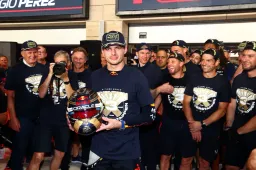 Lammers vol lof over kampioen Verstappen: ‘Dat is het meest indrukwekkende'