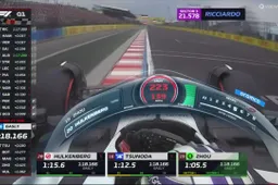 Naast Perez ook Russell uitgeschakeld in Q1 kwalificatie GP Hongarije