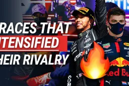 Five races that intensified the rivalry between Lewis Hamilton and Max Verstappen