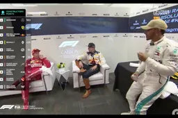Raikkonen aan Hamilton: "Heb je nou de titel gewonnen?"