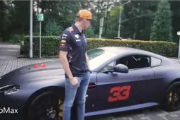 Video: Verstappen levert nieuwe Aston Martin af bij klant