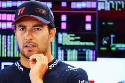 Sergio Perez è in causa per il soprannome "Checo Pérez".