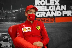 Vettel: "Je kan de vraag van de laatste persconferentie gewoon kopiëren"
