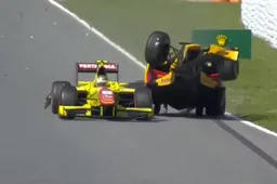 Video: Horrorcrash GP2 voorafgaand aan de GP van Spanje