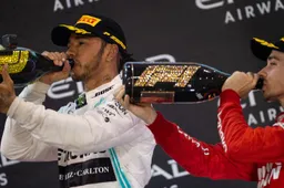 Op deze manier hebben de F1-coureurs Oud en Nieuw gevierd