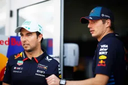 Verstappen niet bij persconferentie Qatar, Perez wel onder de genodigden