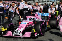 Force India fined for Perez's runaway wheel