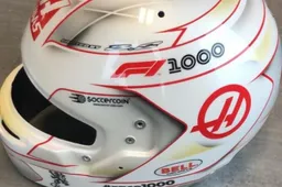 Romain Grosjean komt met speciale helm voor 1000ste F1 race