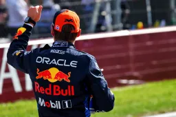 Verstappen has, literally and figuratively, a great admirer