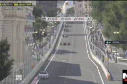 Video: Epische recreatie van de GP van Azerbeidzjan in F1 2016!