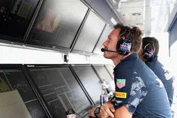 Christian Horner had tweede startrij niet verwacht