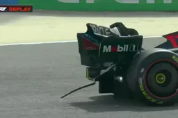 Perez verliest onderdeel van RB19: Red Bull-coureur veroorzaakt rode vlag