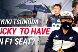Is Yuki Tsunoda lucky to have a seat in Formula 1?