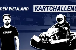 Kan David presentator Koen Weijland verslaan op de kartbaan?