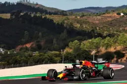 Verstappen spint tijdens eerste meters in Portugal!